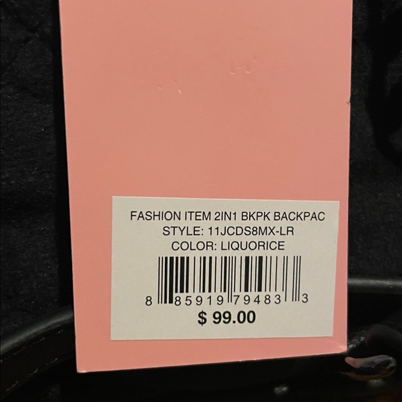 NWT Juicy Couture 2in1 Backpack - Picture 3 of 15